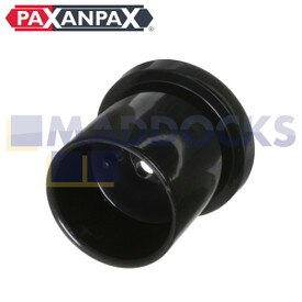Compatibile per Numatic Henry, Basil, Charles, Edward, George, Hetty, James Series Mozzo in plastica nera per ruota 74-NM-13 '2-Shot'