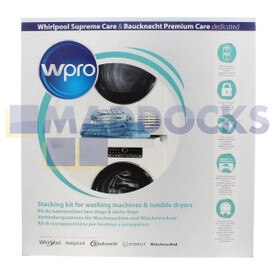 Genuine Original Whirlpool WPro Stacking Kit for Washing Machines and Tumble Dryers (SKD300)