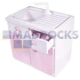 No Longer Available. Discontinued [Genuine Original Casdon Little Helper Electronic Sink Unit - PINK]