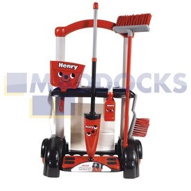 Genuine Original Casdon Little Helper Henry Cleaning Trolley