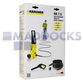 Tubo e pistola sistema lavaggio ad alta pressione a connessione rapida originale Karcher (7,5 m)